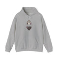Crystal Compass Hoodie — "Sometimes We're Meant" Inspirational Graphic Hoodie
