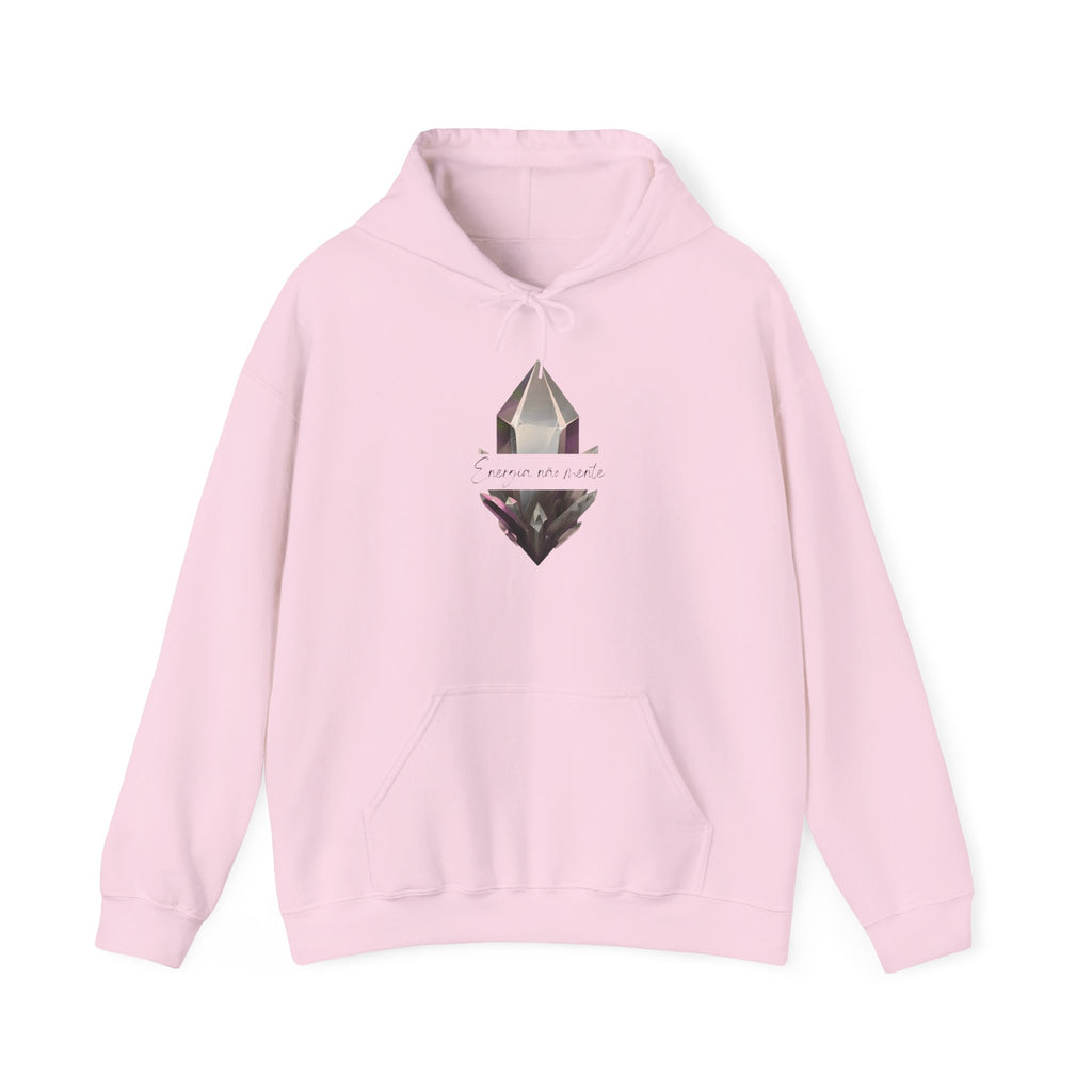 Crystal Compass Hoodie — "Sometimes We're Meant" Inspirational Graphic Hoodie
